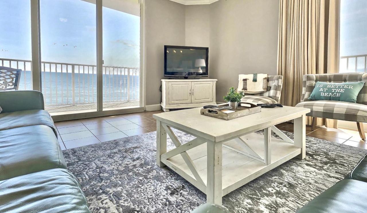 Happy Ours 2200 Sq Ft Corner Beachfront Sleeps 12 Panama City Beach Exteriör bild