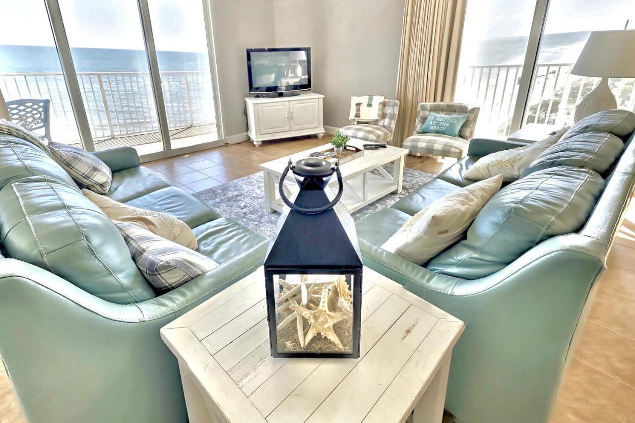 Happy Ours 2200 Sq Ft Corner Beachfront Sleeps 12 Panama City Beach Exteriör bild